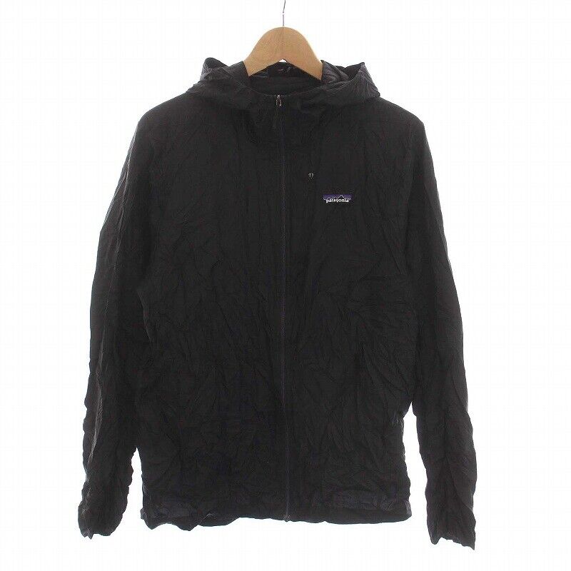 Patagonia Houdini Jacket Nylon Parka Zip Up M Black 24142 Patagonia Houdini Jacket Nylon Parka Zip Up M Black 24142