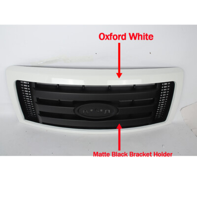 Matt Black Front Grlle 3-Bar Style Grll For 2009-2014 13 Ford F-150