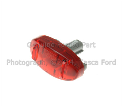 2011-2016 Ford Super Duty Duel Rear Wheel Fender Marker Light Red BC3Z15442B