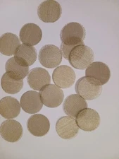 100 pieces brass metal pipe screens 3/4 inch 19 mm heavy duty 