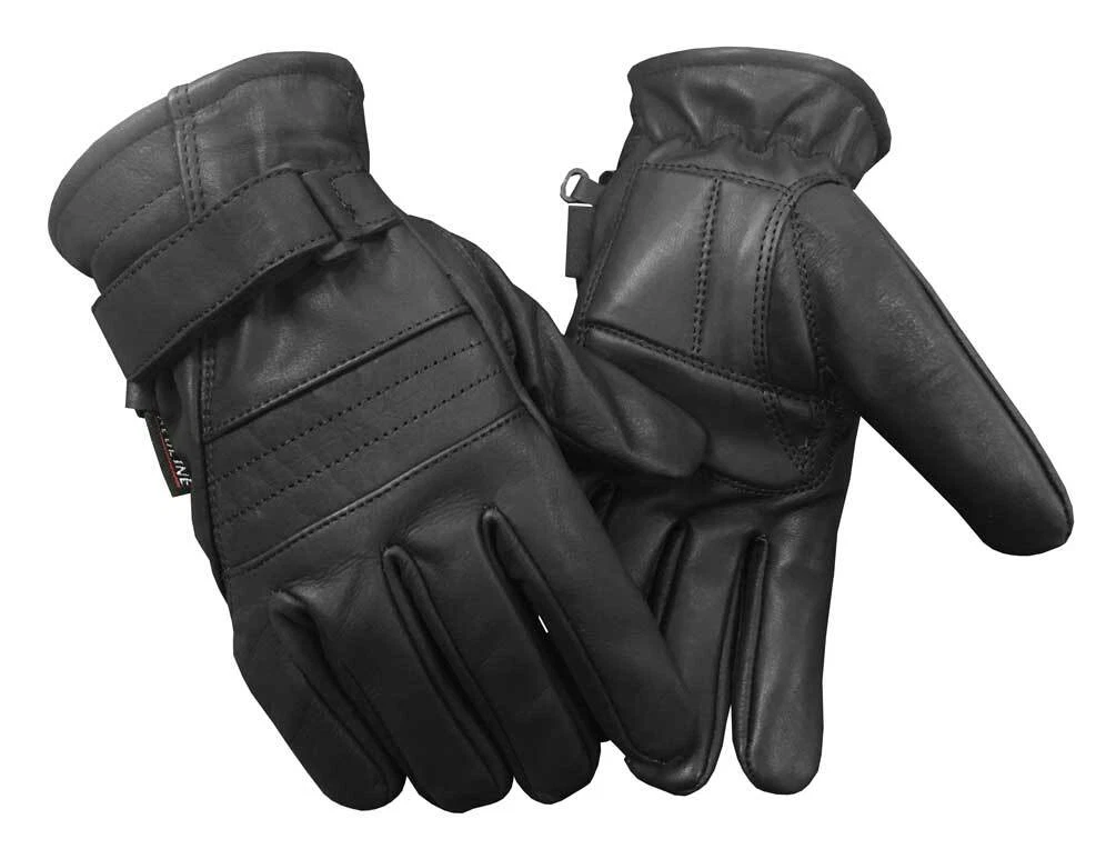 Redline Men's Anti-Vibration Gel Palm Gator Lining Leather Gloves, Black G-056GS
Opens in a new wind