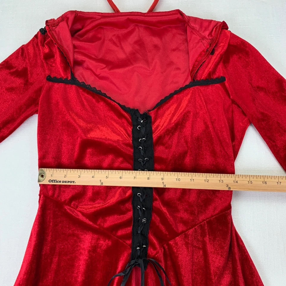 Disfraz Rubie's Mujer Diablo Dama Halloween Rojo Elástico Concepto Talla Única Foto 3 de 4