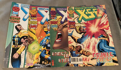 Ltd Serie X-MEN Marvel Comics 1996-97 X.S.E. Bishop & Shard; Ausgaben #1, #2, #3, #4