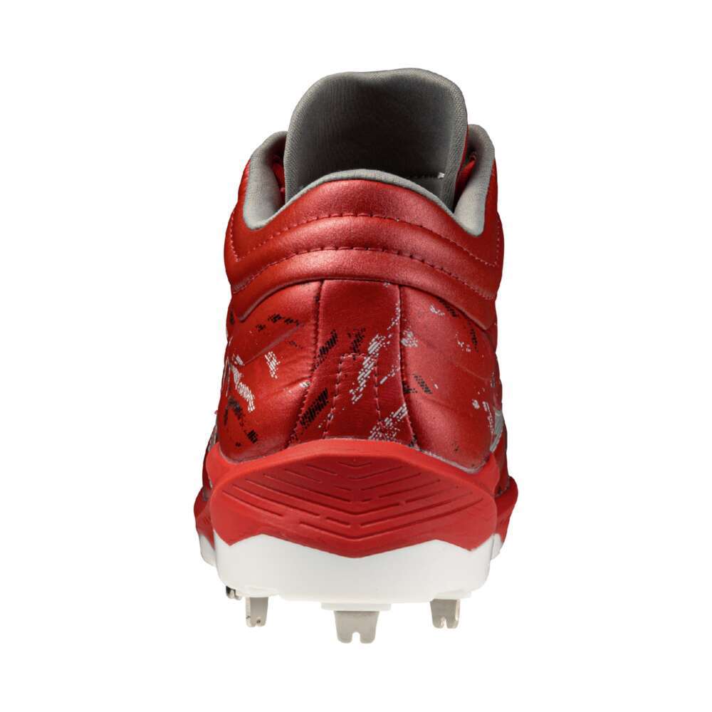 MIZUNO - カヲル Mizuno Cushion Revo Pro MID Red 2E Baseball 11GM243561 Men's