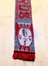 Écharpe Scarf Ultras Longobards Cremonese – Vintage Collection – Rouge – Fabriquée En Italie