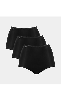 Sloggi Women's Basic+ Maxi C3p Full Brief,Pack of 3 UK 12.