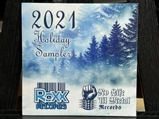 Roxx Records/No Life Til Metal 2021 Holiday Sampler CD (New/sealed) METAL **