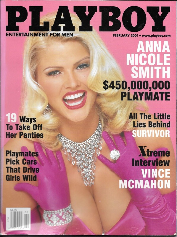 Playboy Magazine February 2001 Lauren Michelle Hill Complete ANNA NICOLE SMITH
