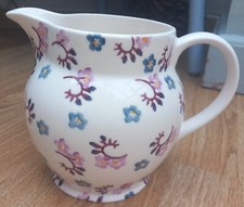 Emma Bridgewater 2 Pint Jug Floral Blossom 2021 Backstamp  Spongeware Springtime