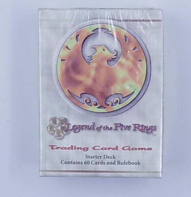 L5R CCG: THE HIDDEN EMPEROR The Dark Journey Home STARTER DECK PHOENIX CLAN