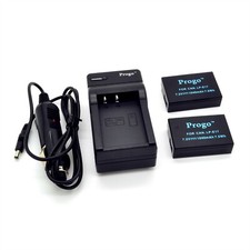 Progo 2x LP-E17 Battery  Charger For Canon EOS M5 M3 750D 760D Kiss X8i T6i T6s