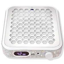 Potente colector de polvo de uñas silencioso y máquina de succión para esmalte de uñas acrílico