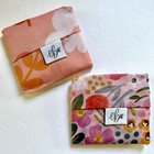 NEW! EB Design SET OF TWO REUSABLE NYLON BAGS — “Funky Floral” & “Summer Meadow”