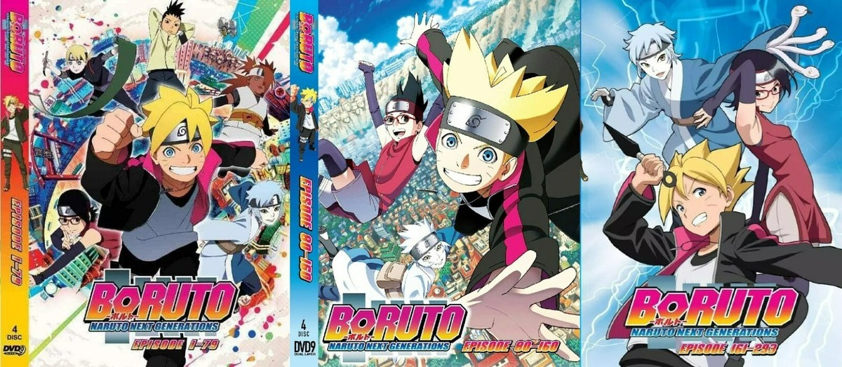 Boruto: Naruto Next Generations Vol. 1-293 DVD (English Dub