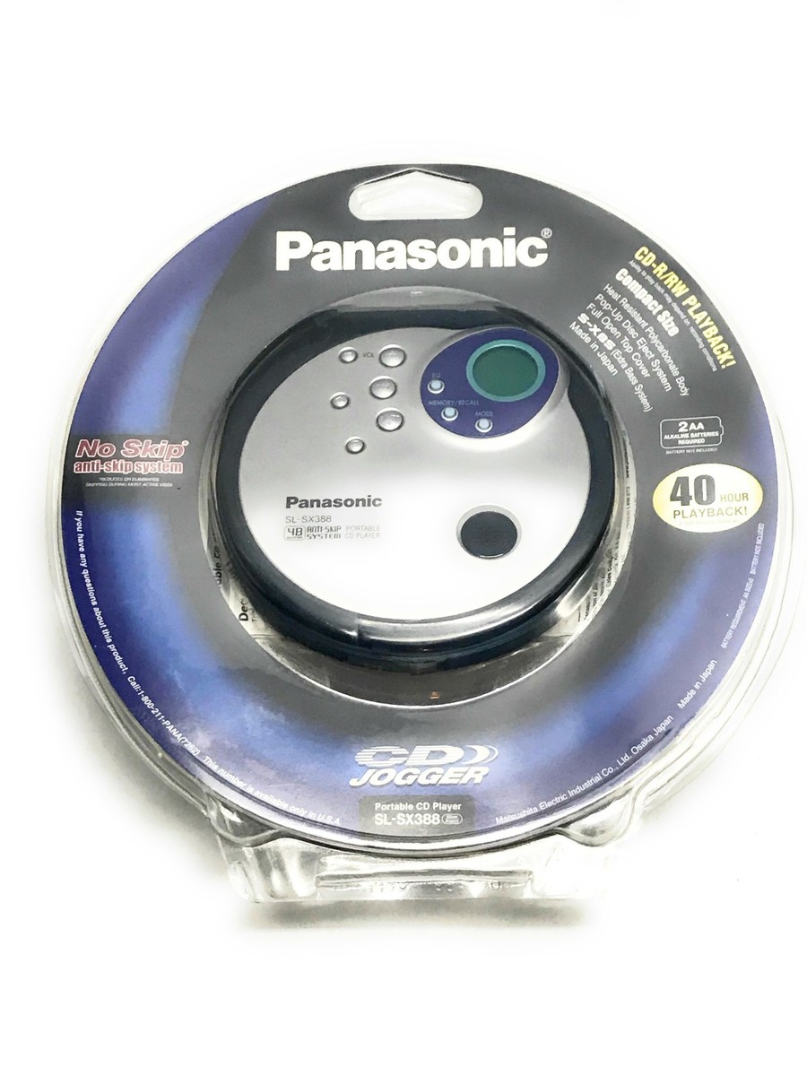 Panasonic CD Jogger Portable CD Player With Anti-Skip System SL