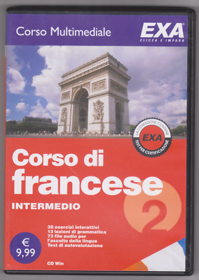 French Language Course Intermediate Corso Multimediale EXA CD Collection