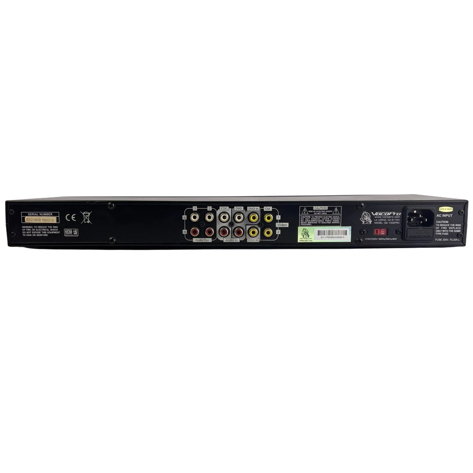 VocoPro DA-1000 Pro Mixer (Used) - Image 3 of 4