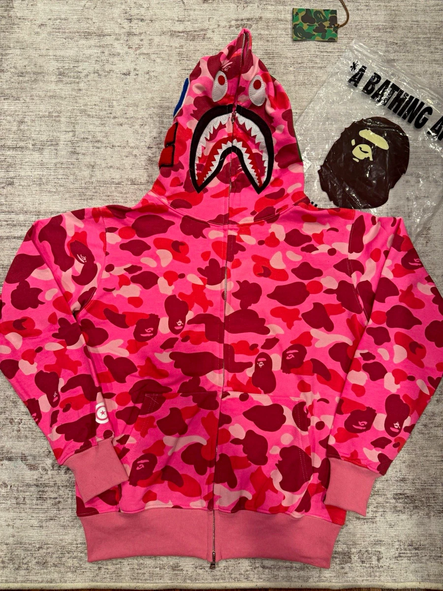 25+ A Bathing Ape Pink Cotton Hoodies & Sweatshirts for Men for