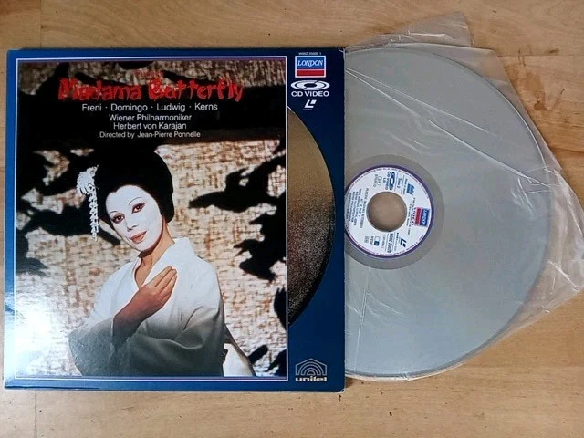Puccini - Madama Butterfly. Freni, Domingo. Japanese Import (2 Disc Laserdisc) - Image 4 of 4