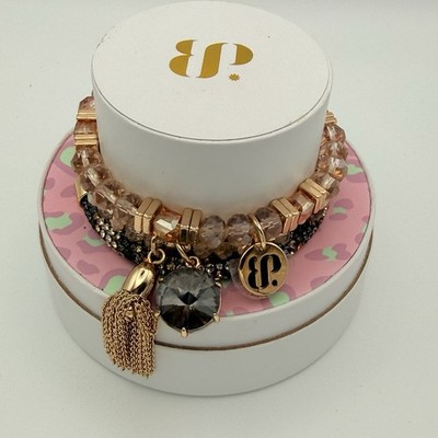 Bomb Party Raise Your Glass RBP4730 Spring Stack 2022 Bracelet Set Boxed