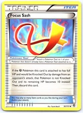 Focus Sash 91/111 Uncommon Furious Fists Pokemon Lightly Played
