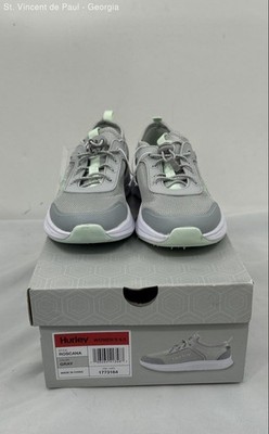 Hurley Roscana Grey Solid Athletic Shoe Women's Size 6.5