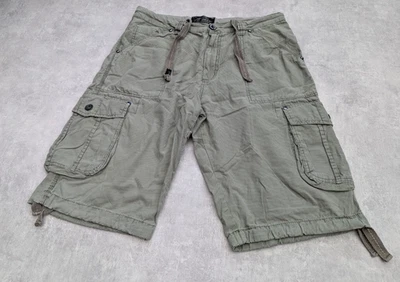 Surfworx Cargo Shorts Mens 36 Army Military Combat Utility Canvas Y2K Grunge 00s - Image 1 of 4
