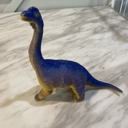 1993 Brachiosaurus Rubber Dinosaur 8" Vintage Toy
