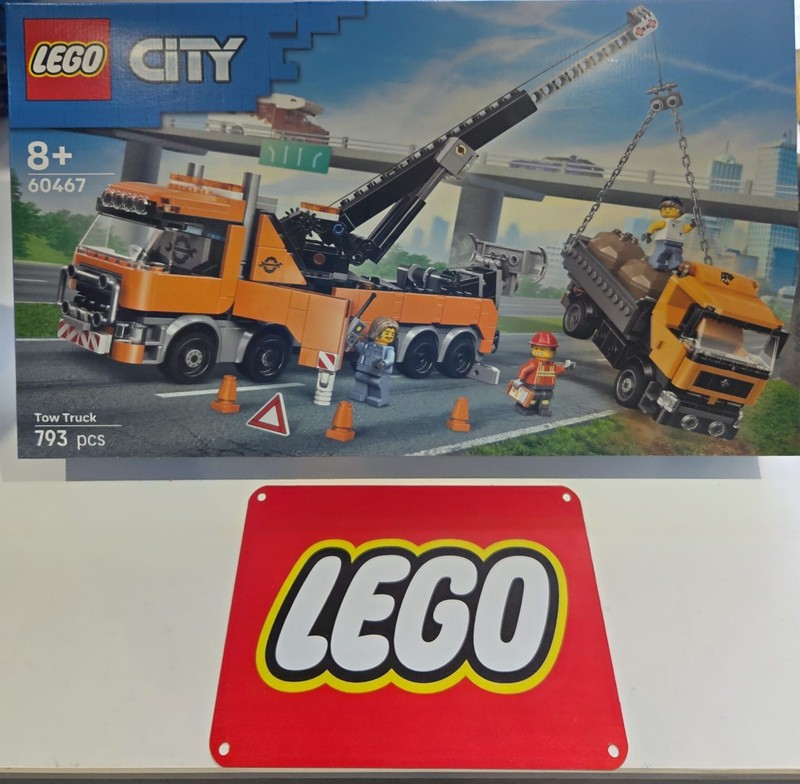 LEGO 60467 City  Heavy-Duty Tow Truck, Brand New, Fast Dispatch