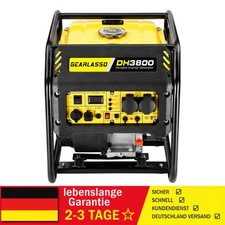 3.8kW Tragbarer Stromerzeuger Benzin 10L Notstromaggregat Leise f&uuml;r Outdoor