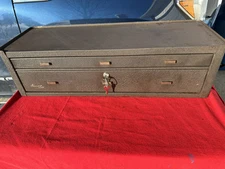 Kennedy MC-28 28" Wide Machinist 2 Drawer Tool Chest Box Base Riser **USA**