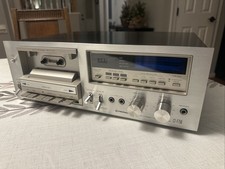 Vintage Pioneer CT-F750 Stereo Cassette Tape Deck w/Auto Reverse Tested Works 