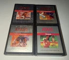 RealSports Baseball Football Tennis Volleyball (Atari 2600) Tested Lot Of 4