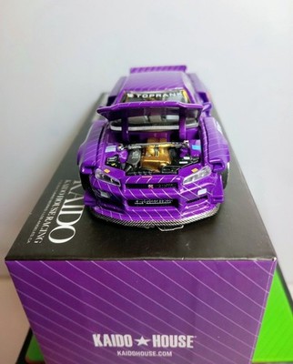 Kaido House MINI GT Nissan Skyline GT-R R34 Osaka Limited 1/64