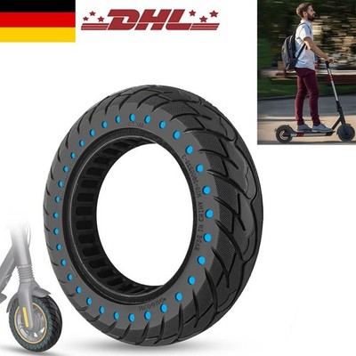 E Scooter 10''x2.5 60/70-6.5 Vollgummi Reifen Gummi Für Ninebot Max G30/ G30D