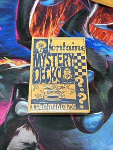 Red Fontaine Playing Cards | eBay