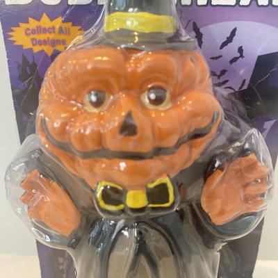 RARE Vintage 2004 Artist Mario Chiodo Halloween Pumpkin Figurine Bobblehead NIB