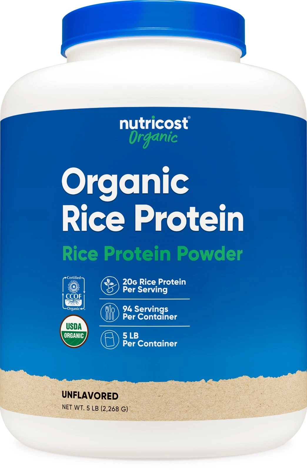 NC Organic Rice Protein Powder
