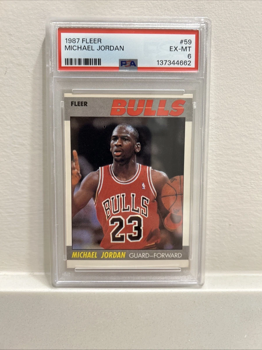 Fleer Michael Jordan Basketball 1987-88 Season Sports Trading