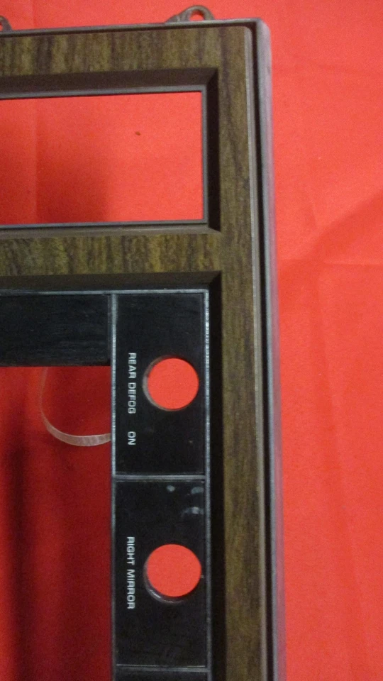 1977-1984 BUICK LESABRE ELECTRA RADIO BEZEL DASH BEZEL 3.8L TURBO - Image 3 of 4