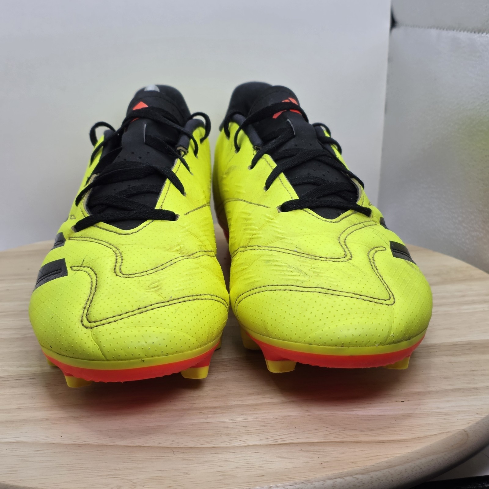 Men's Size 13 - Adidas Predator Club FxG Soccer Cleats IG7757 - Solar Yellow thumbnail 2
