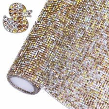 Bling Rhinestone Sticker DIY Car Decoration Stickers SelfAdhesive Hotfix Glit...