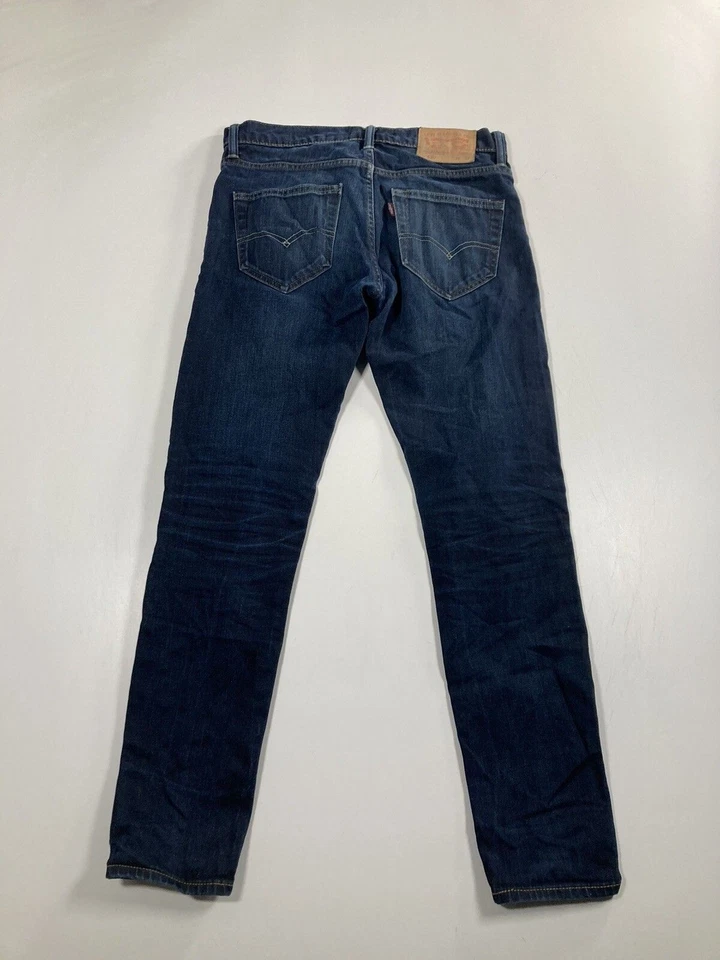 LEVI’S 520 EXTREME TAPERED Jeans - W28 L32 - Navy - Great Condition - Men’s - Image 4 of 4