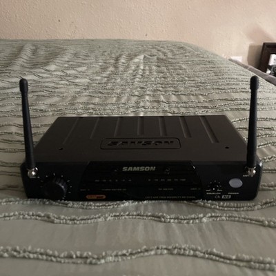 Samson CR77 UHF True Diversity Reciever Ch N6 with NO Power Supply