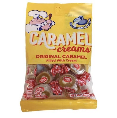 5 Bags - Goetze's Caramel Creams Candies, 4 oz 113g Each Free Shipping