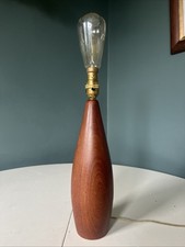 Vintage Teak Table Lamp