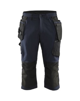 BLAKLÄDER Piratenarbeitshose Craftsman Stretch Pirate Dark navy/black