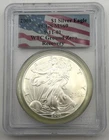 2001-P ASE American Silver Eagle $1 PCGS MS69 9/11 WTC Ground Zero Recovery 1oz