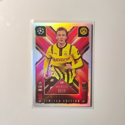 Match Attax Extra 24/25 2024/2025 Maximilian Beier X-Factor Limited Edition LE10
