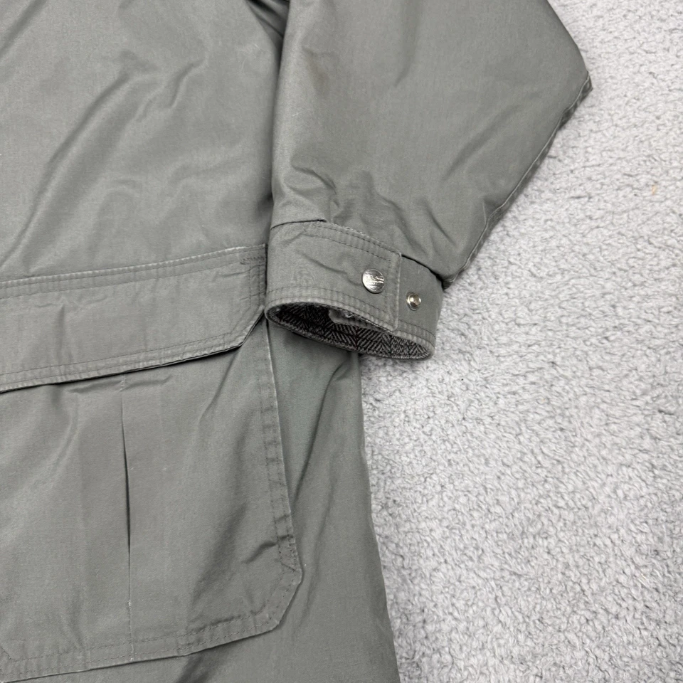 Vintage Ll Bean Jacket Mens Extra Large Wool Lined Parka Barn Chore Coat - Image 3 of 4